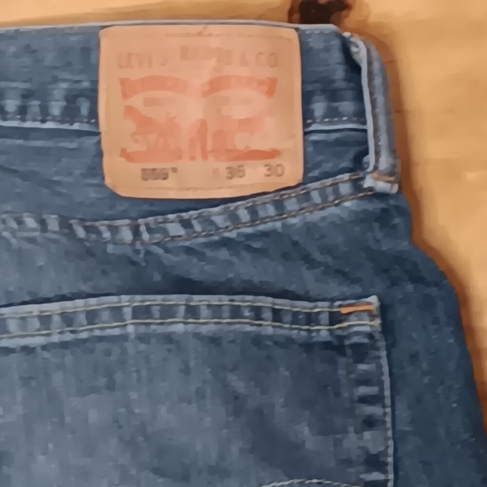 Levi’s 559 Men’s Jeans 36x30 Relaxed Straight Fit Blue Denim - Picture 3 of 4
